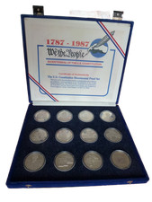The U.S. Constitution Bicentennial Proff Set , 1787 - 1987 , U.S. Mint