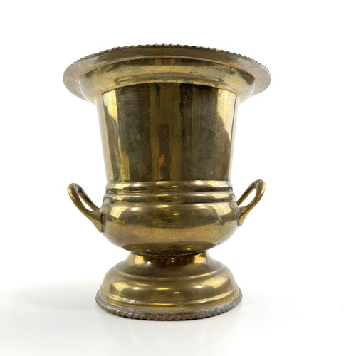 Messing vase vintage - vase, |