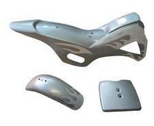 Verkleidungs SET silber Mini