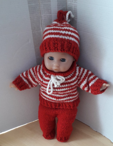 Puppenkleidung 3 teiliges - -,