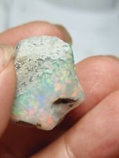 Sehr großer schöner Opal Rohstein Äthiopien-Welo Feuer-ca. 48,5 ct-Regenbogen