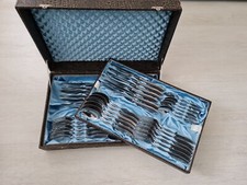 Originales 48 Teiliges DDR Besteck / Smalcalda + Besteckkasten für 12 Personen !
