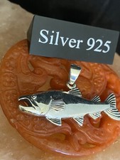 Silber König Lachs Anhänger