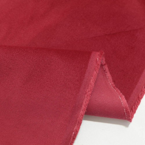 Roter samt baumwoll - 1,5m, baumwoll-stoff