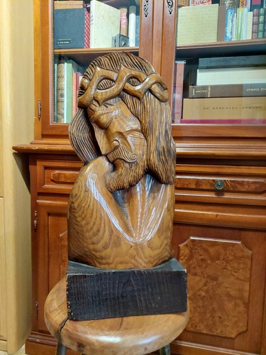Jesus christus büste holz - christus,