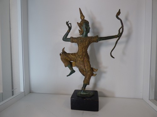 Thailand bronze figur prinz - thailand,
