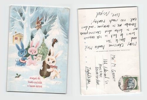 Vintage postkarte - postkarte,