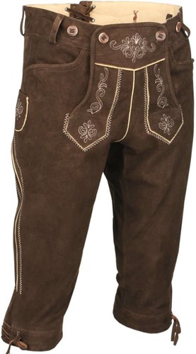 Almsach lederhose kniebund - lederhose, 3/4