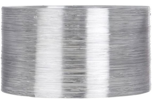 Lampenschirm 50cm silber - , grau