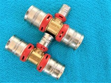 2 x T-Stücke 26x16x26 Alpex