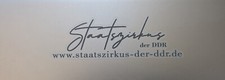 *** NEU*** Autoaufkleber Sticker Staatszirkus der DDR * AEROS * BUSCH * BEROLINA