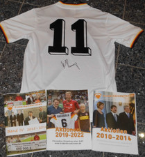 DFB WM MEXICO 1986 "RUMMENIGGE" Trikot; Handsigniert CHARITY