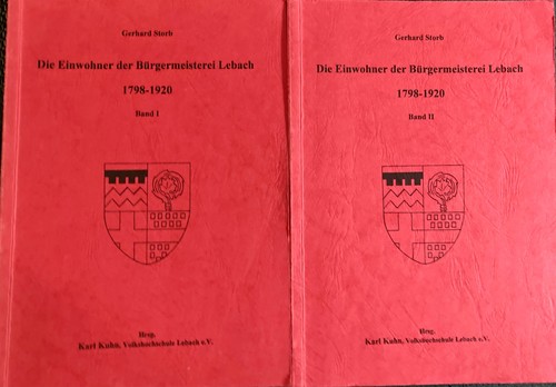 Bände genealogie saar - 2,