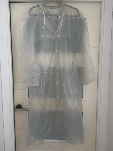 Vintage pvc regenmantel - pvc,