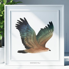 Adler Vogel v10 Schablone