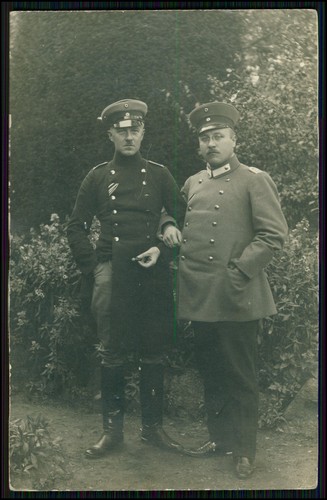 Foto portrait soldaten - ak,