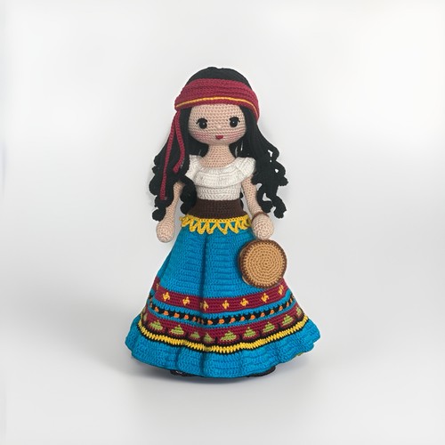 Amigurumi gipsy puppe - gipsy,