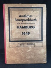 Amtliches Fernsprechbuch für den Bezirk der Oberpostdirektion Hamburg: Ausgabe 1