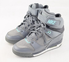 Nike Air Revolution Sky Hi Wedge Gray 2014 EZ 39 US 8 grau weiß 599410-011 Damen
