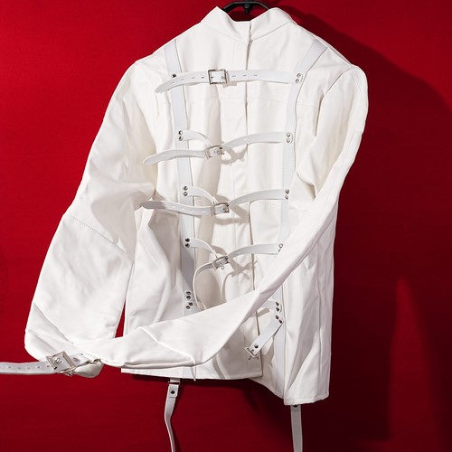 Leder zwangsjacke körper - pu,