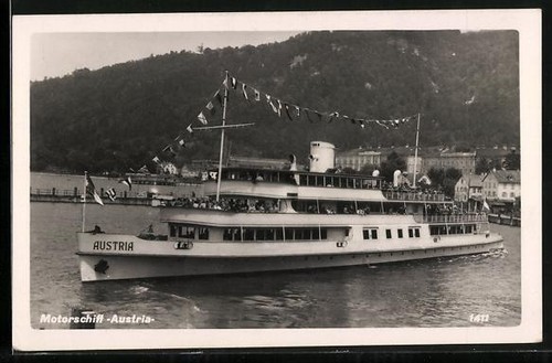 Motorschiff austria beim - austria,