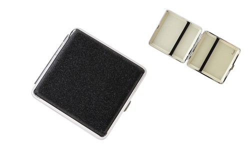 Etui glitzer schwarz - etui,