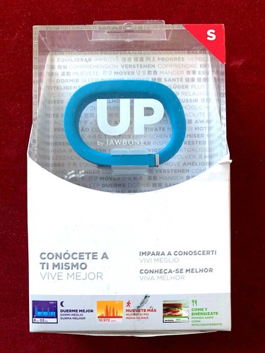 Jawbone in klein - up, by