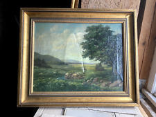 ::ÖLGEMÄLDE LANDSCHAFT BERGE