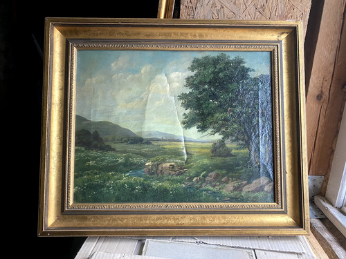 ölgemälde landschaft berge - ::ÖlgemÄlde,
