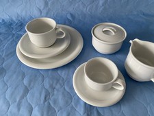 Thomas Trend weiß stapelbar Tasse Kaffeetasse Rillenmuster