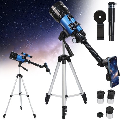 Teleskop mit stativ - mit, astronomie