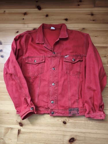 Pioneer jeansjacke rot xl - pioneer, rot.