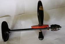 Handbohrmaschine mit Kurbel und Bruststütze, 2 Übersetzungen