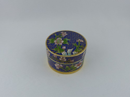 Kleine vintage cloisonne - cloisonne, dose