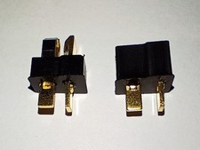 10 Paar Mini T-Dean Stecker