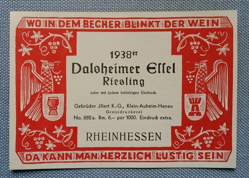 Altes weinetikett - altes,