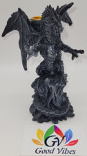 Deko Fantasy Gothic Dragon/Drache Kerzenständer