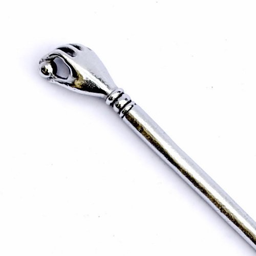 Römische haarnadel mit - haarnadel, hand