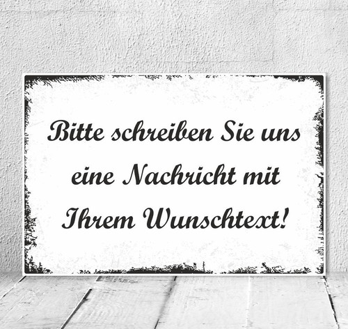 Vintage shabby holzschild ihr - vintage,