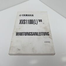 original Yamaha XVS 1100 Drag Star Werkstatthandbuch Reparaturanleitung Handbuch