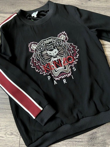 Kenzo bestickter krepppullover - kenzo,