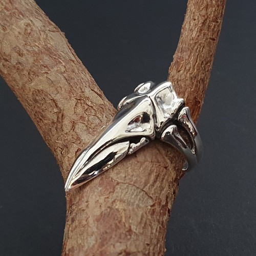 Rabe ring silber 925 vogel - rabe,
