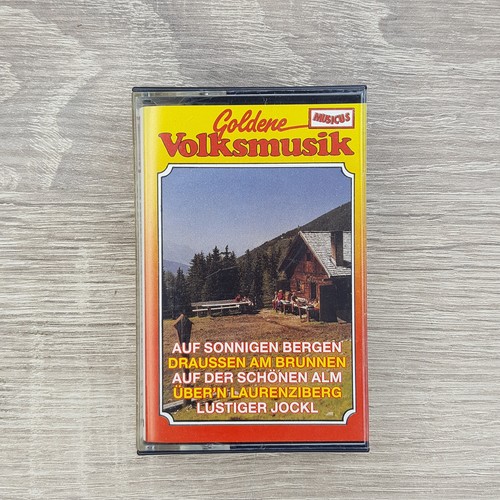 Goldene volksmusik kassette - goldene,