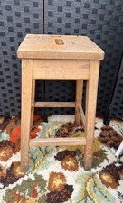 Vintage Laborhocker Old School