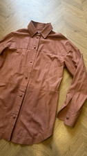Alysi leder hemd jacke - -, np