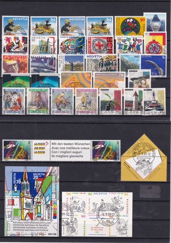 Briefmarken schweiz helvetia - briefmarken,