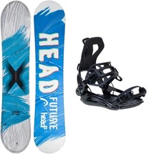HEAD Rowdy 138 Kinder Snowboard inkl. FASTEC Step-In Bindung Board Set NEU
