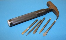 alter Metallhammer...mit Wechselkopf und Schraubgriff