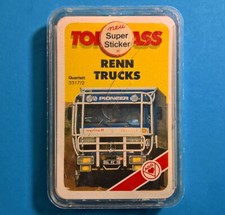 ASS Quartett RENN TRUCKS ( Vollständig ) KARTENSPIEL [1982]