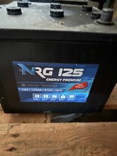 Nato Block Starterbatterie 125Ah LKW Batterie Unimog Panzer Bundeswehr HUMVEE